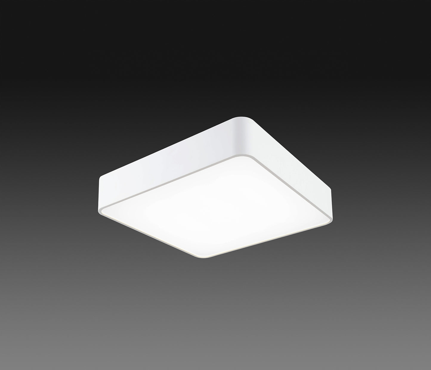 Cumbuco Flush 60cm Square, 4800lm, 80W LED 4000K White/Acrylic, 3yrs Warranty by Mantra