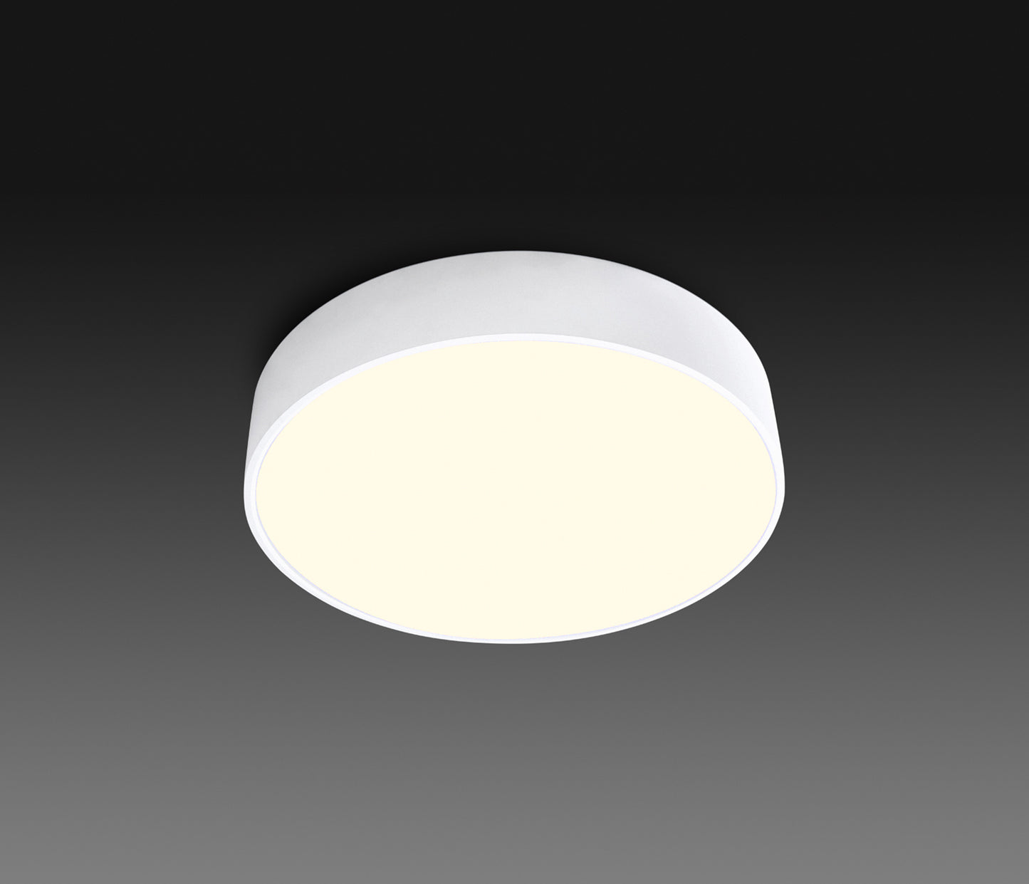 Cumbuco Ceiling 60cm Round, 50W LED, 3000K, 3500lm, White, 3yrs Warranty by Mantra