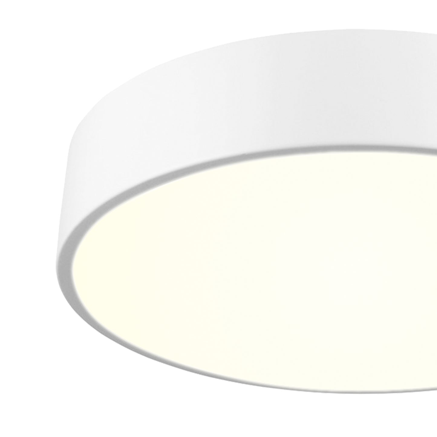 Cumbuco Ceiling 60cm Round, 50W LED, 3000K, 3500lm, White, 3yrs Warranty by Mantra