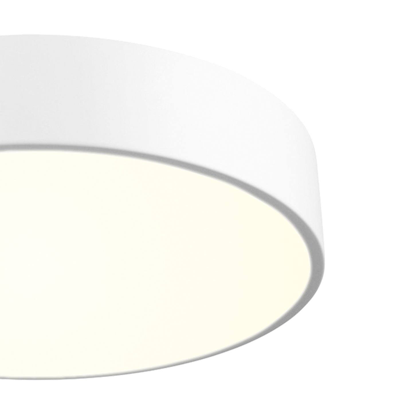 Cumbuco Ceiling 60cm Round, 50W LED, 3000K, 3500lm, White, 3yrs Warranty by Mantra