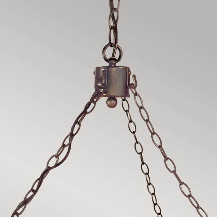 Cromwell 12 Light Chandelier - Old Bronze