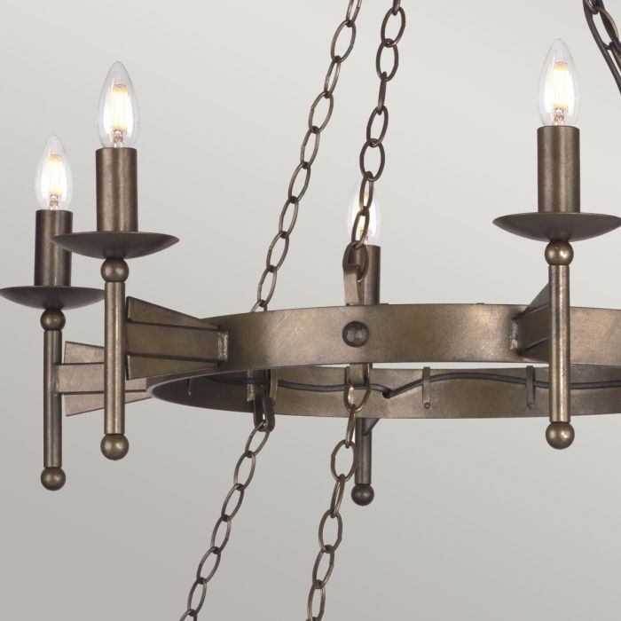 Cromwell 18 Light Chandelier - Old Bronze