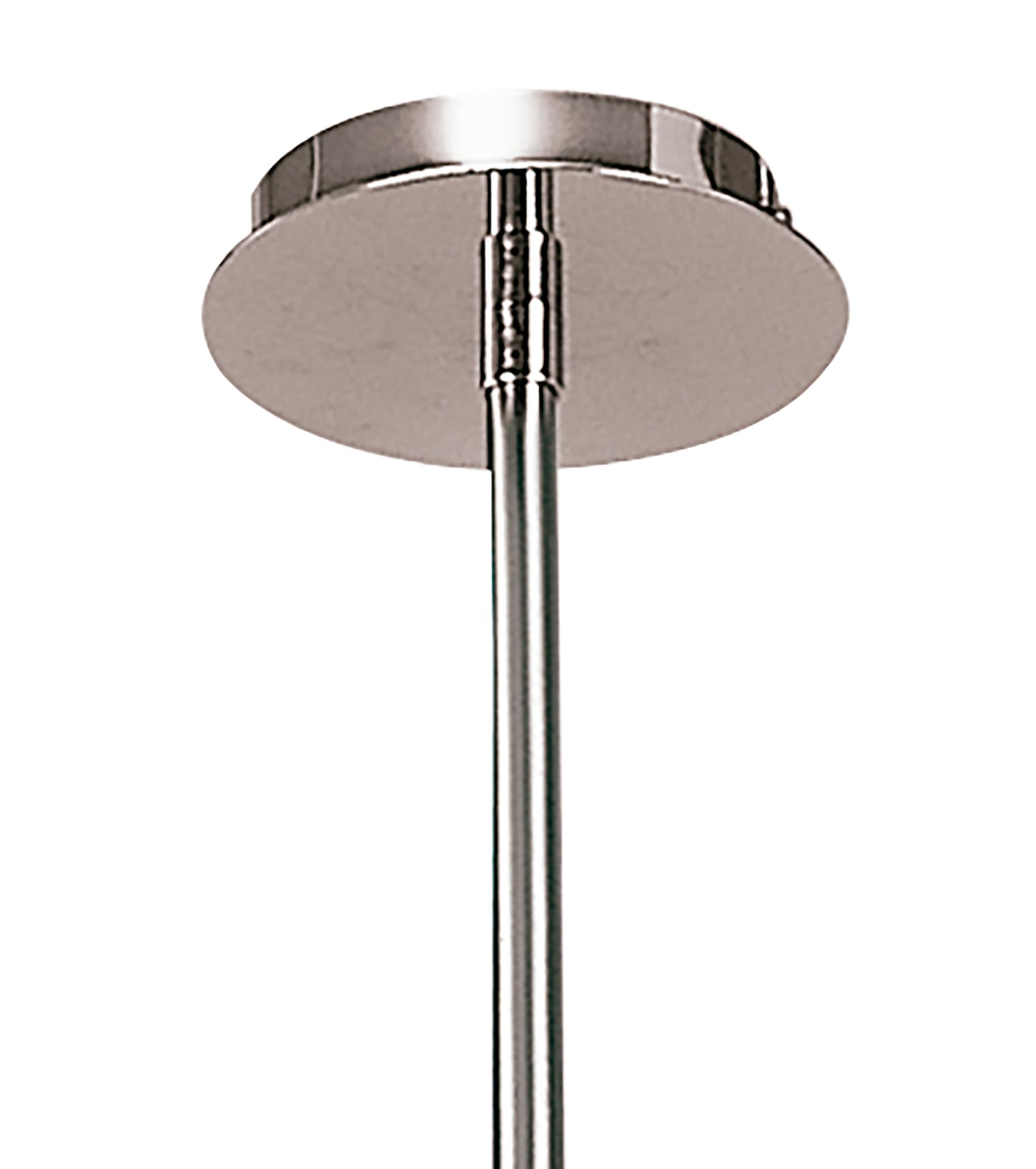 Dali Telescopic Pendant Convertible To Semi Flush 6 Light G9, Polished Chrome by Mantra