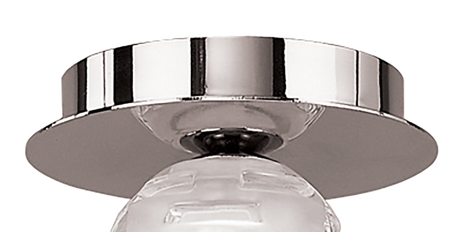 Dali Ceiling 1 Light G9, Polished Chrome by Mantra