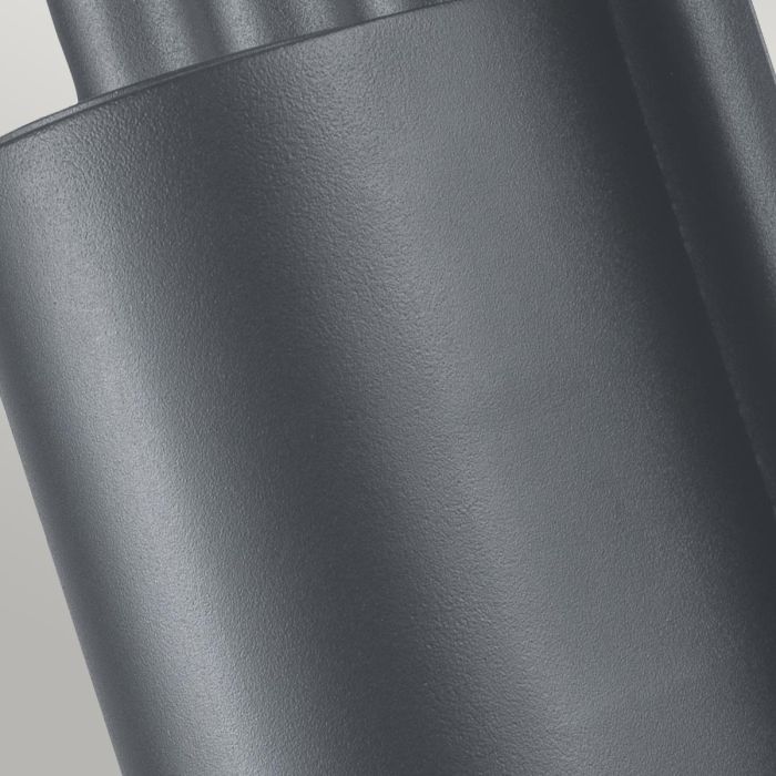 Dali 2 Light Wall Lantern - Grey