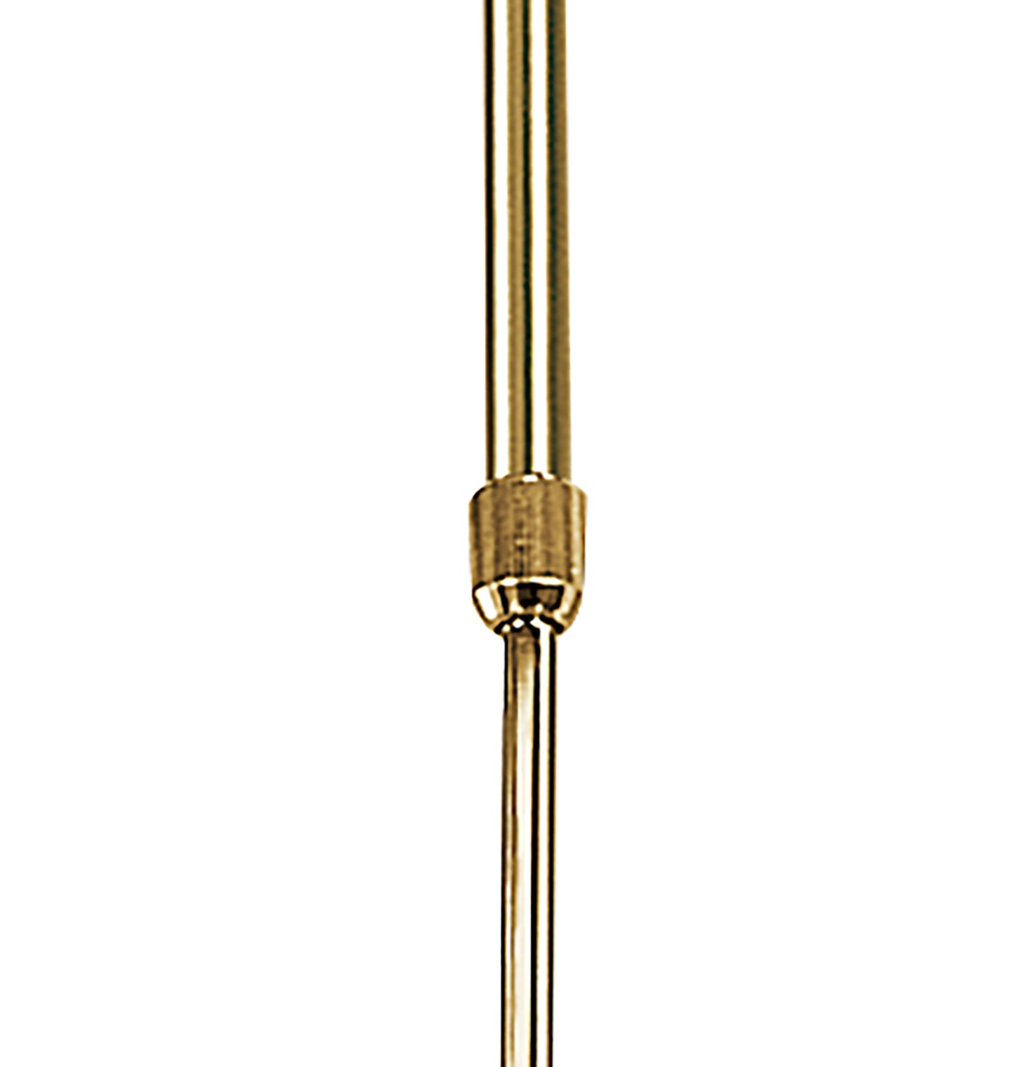 Dali Telescopic Pendant Convertible To Semi Flush 6 Light G9, Polished Brass by Mantra