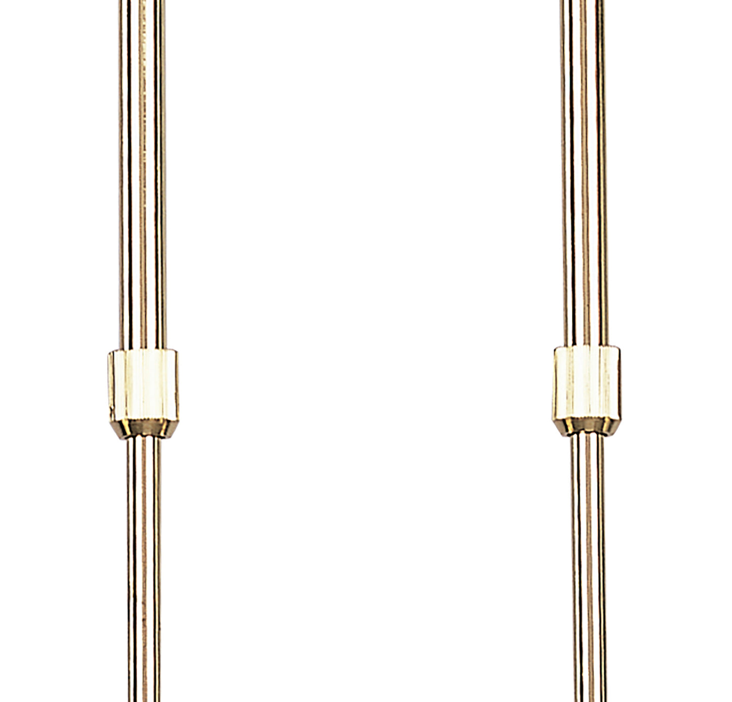 Dali Telescopic Linear Pendant Line 4 Light G9, Polished Brass by Mantra