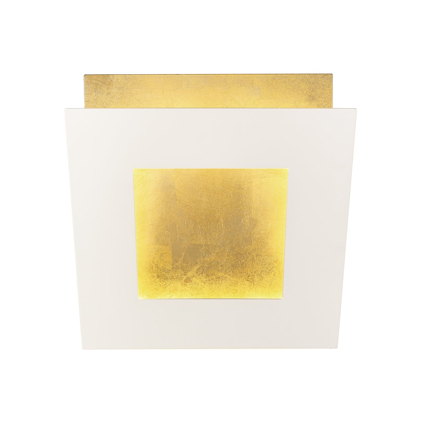 Dalia 22cm Wall Lamp, 24W LED, 3000K, 1680lm, Gold/White, 3yrs Warranty by Mantra