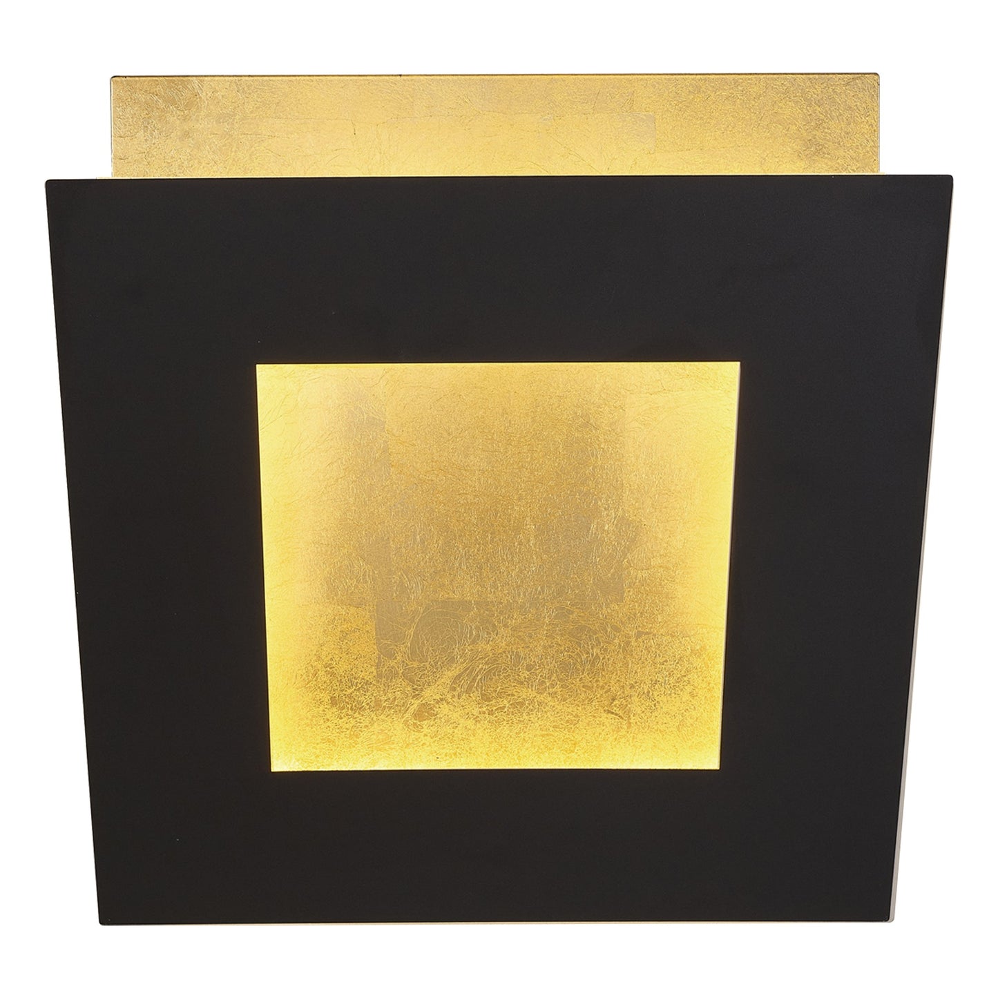 Dalia 40cm Wall Lamp, 40W LED, 3000K, 2800lm, Gold/Black, 3yrs Warranty by Mantra