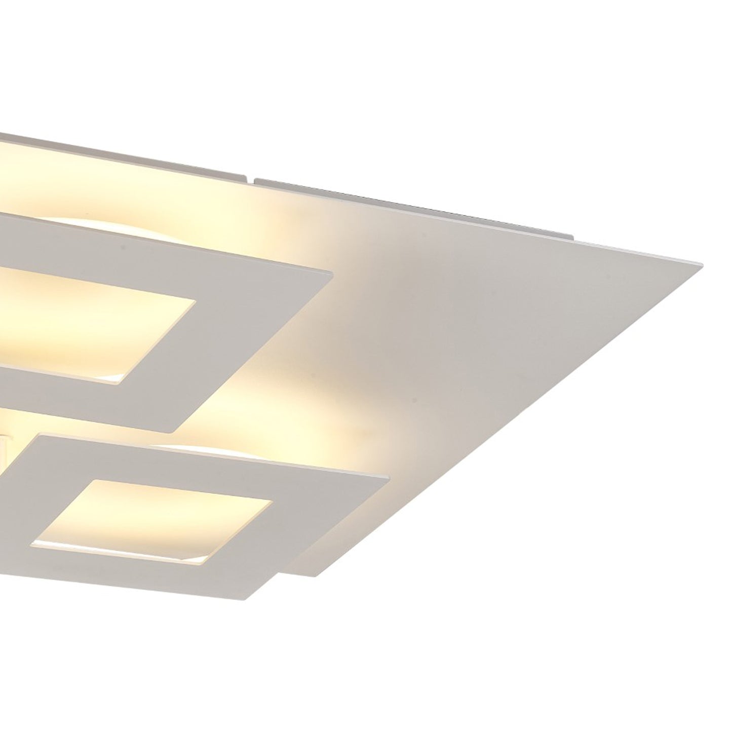 Dalia 50cm Ceiling, 48W LED, 3000K, 3360lm, White, 3yrs Warranty by Mantra