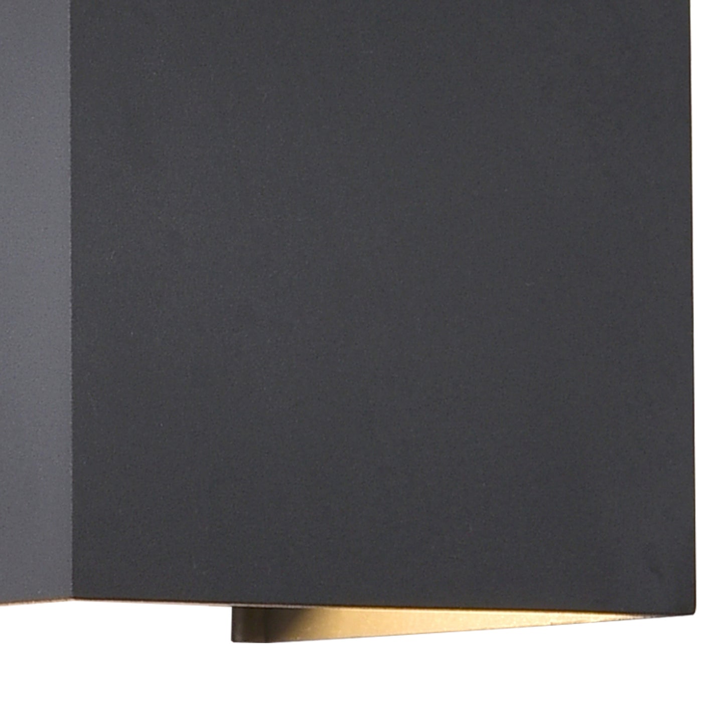 Davos Square Wall Lamp, 2 x 6W LED, 4000K, 1100lm, IP54, Anthracite, 3yrs Warranty by Mantra