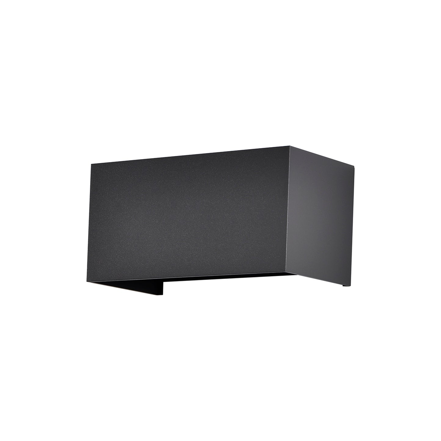 Davos Rectangle Wall Lamp, 4 x 6W LED, 3000K, 2200lm, IP54, Sand Black, 3yrs Warranty by Mantra