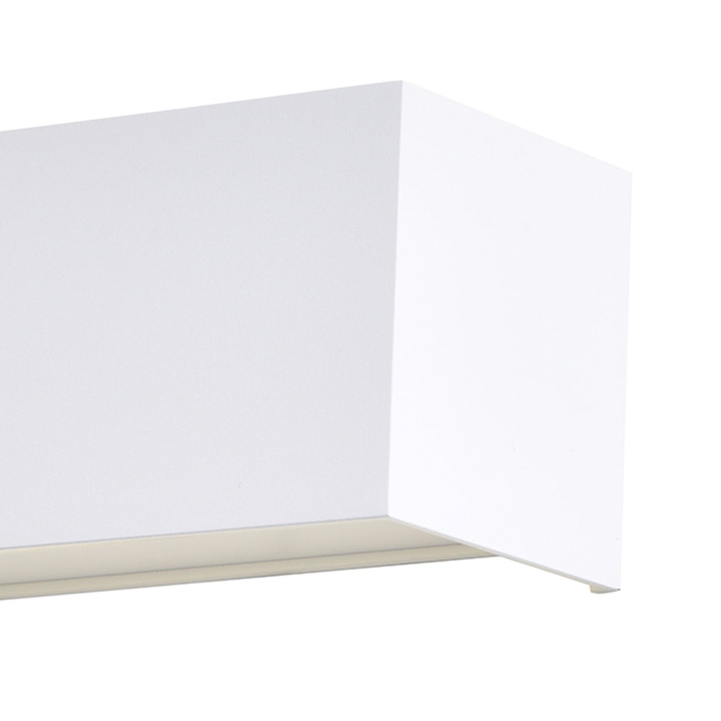 Davos Rectangle Wall Lamp Dimmable, 4 x 6W LED, 2700K, 2200lm, IP54, White, 3yrs Warranty by Mantra