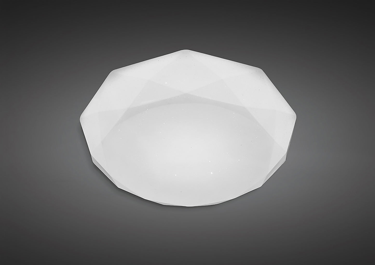 Diamante Flush Ceiling 21W LED 3000K,2100lm,White Acrylic,3yrs Warranty by Mantra