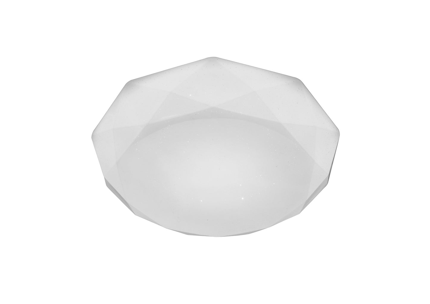 Diamante Flush Ceiling 21W LED 3000K,2100lm,White Acrylic,3yrs Warranty by Mantra
