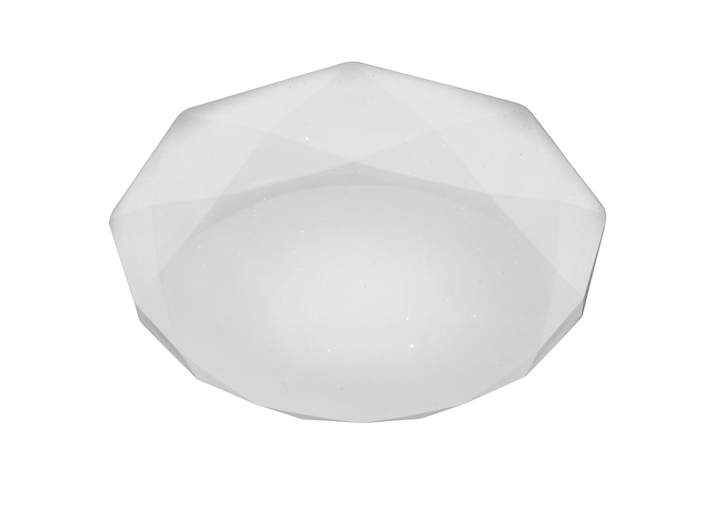 Diamante Flush Ceiling 30W LED 3000K,3000lm,White Acrylic,3yrs Warranty by Mantra