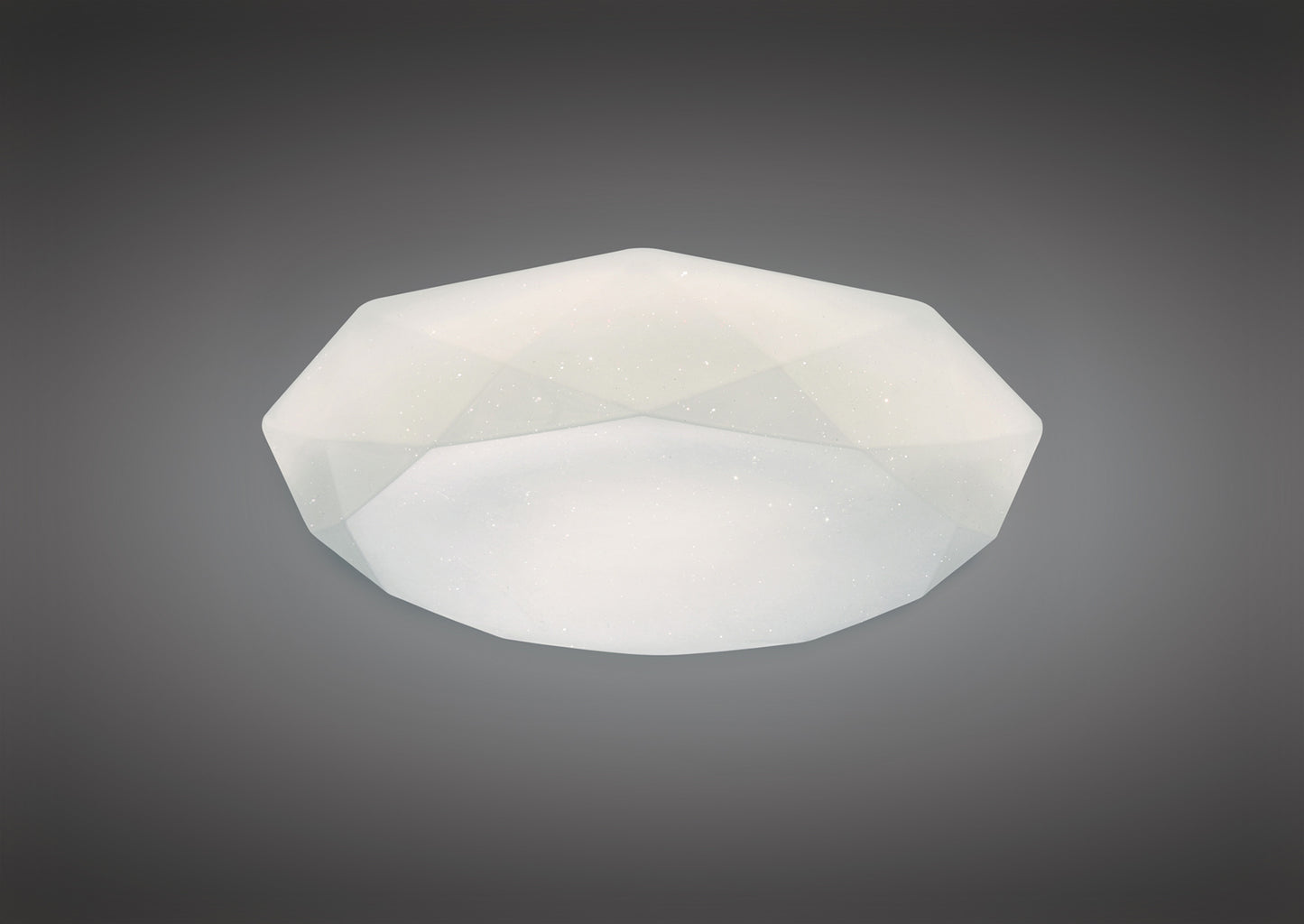 Diamante Flush Ceiling 21W LED 5000K,2100lm,White Acrylic,3yrs Warranty by Mantra