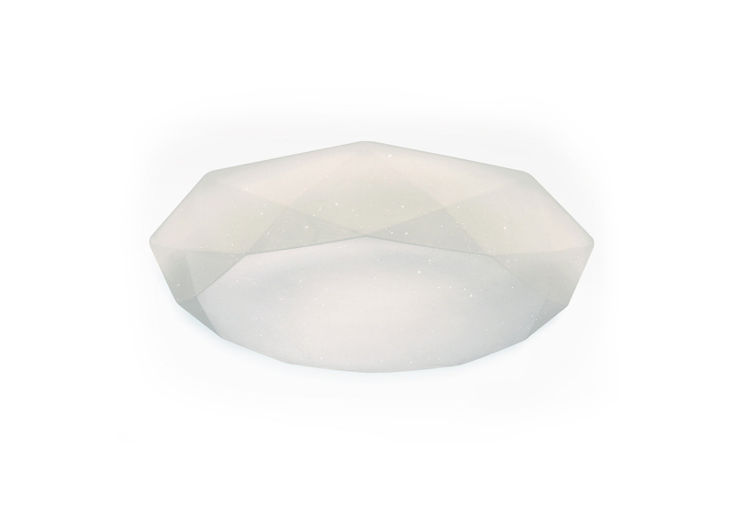 Diamante Flush Ceiling 21W LED 5000K,2100lm,White Acrylic,3yrs Warranty by Mantra