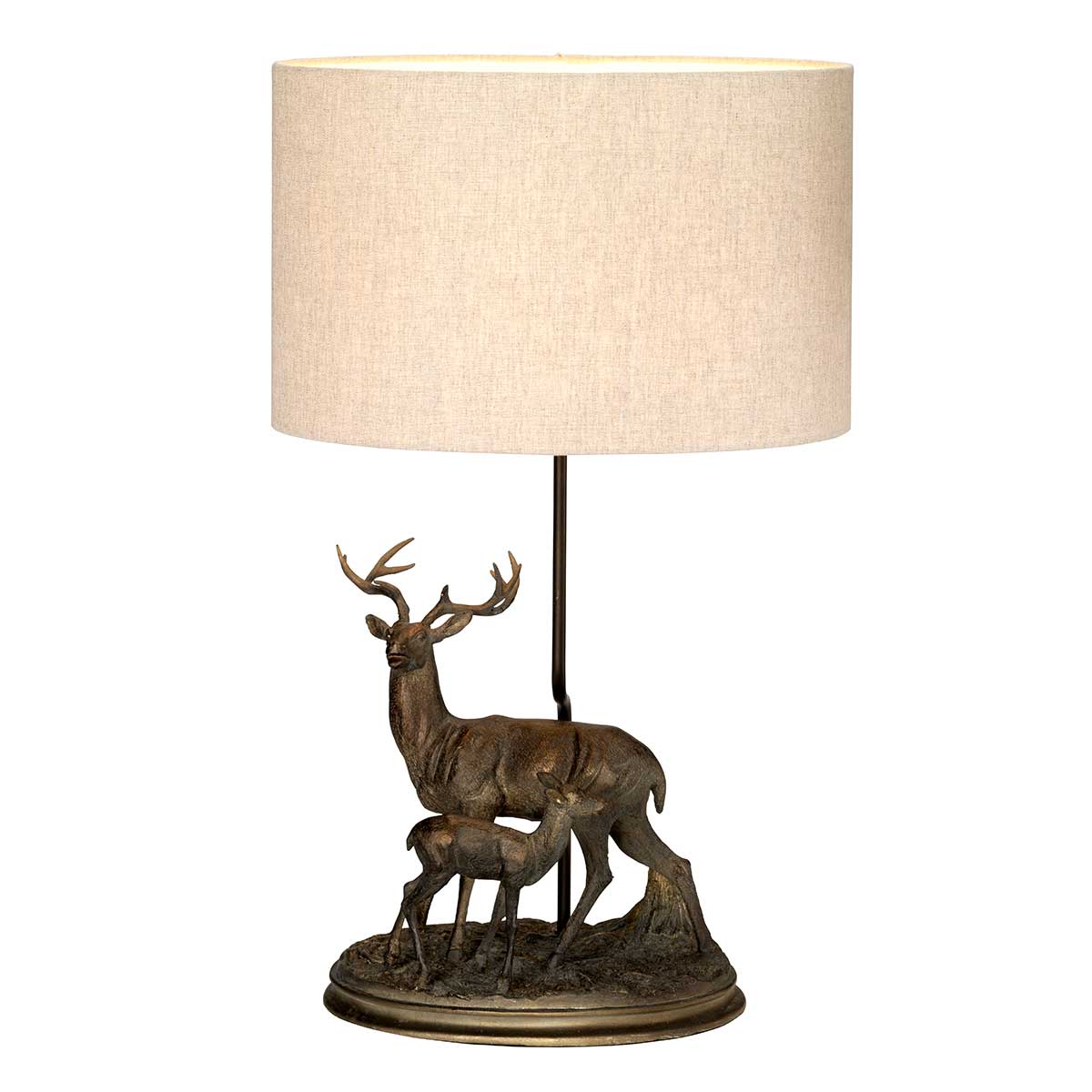 Amelia 1 Light Table Lamp With Oval Shade