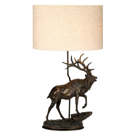 Angus 1 Light Table Lamp With Oval Shade