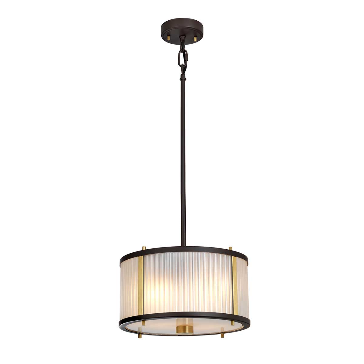 Corona 2 Light Pendant – Museum Bronze