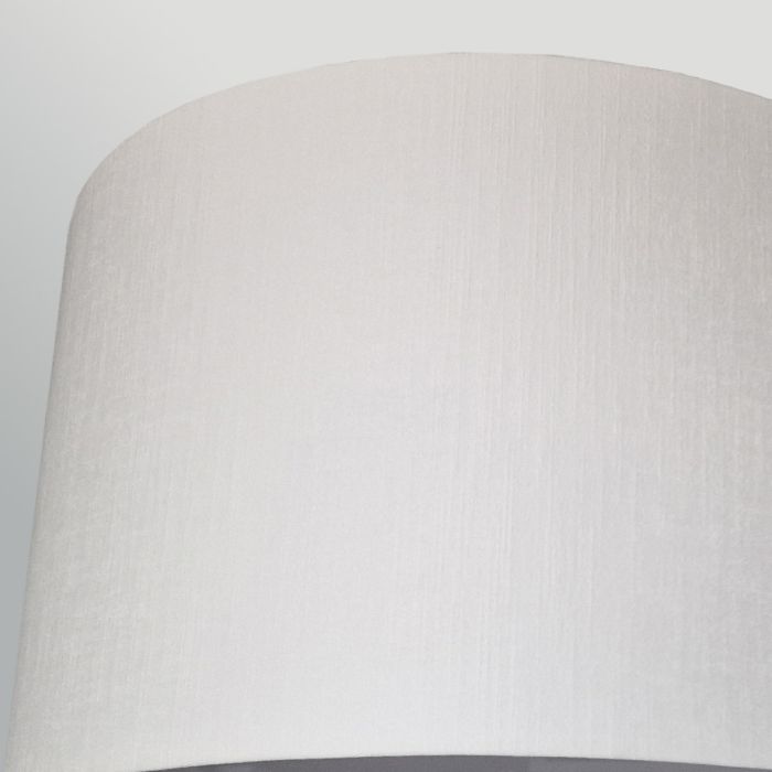 Fletcher 14" Flush - Aged Brass with Ivory Shade