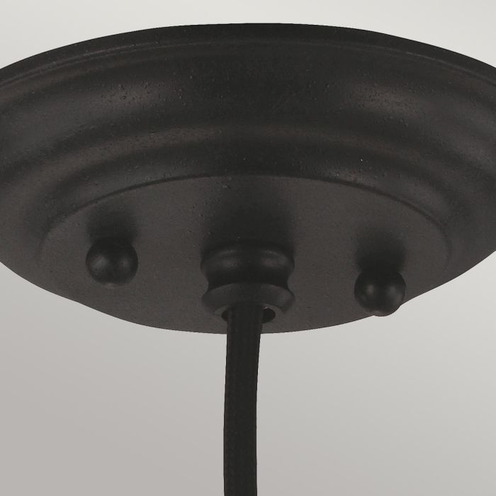 Matrimonio 1 Light Pendant - Driftwood / Dark Weathered Zinc