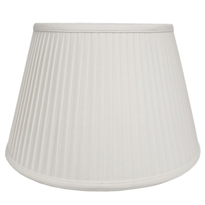 16" Cotton Fine/Pencil Pleat Ivory (41Cm)