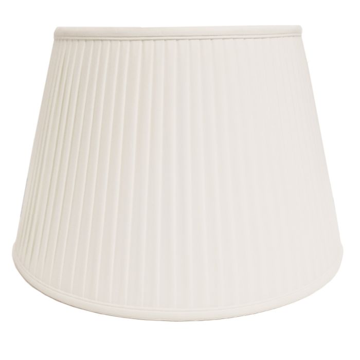 18" Cotton Fine/Pencil Pleat Ivory (46Cm)