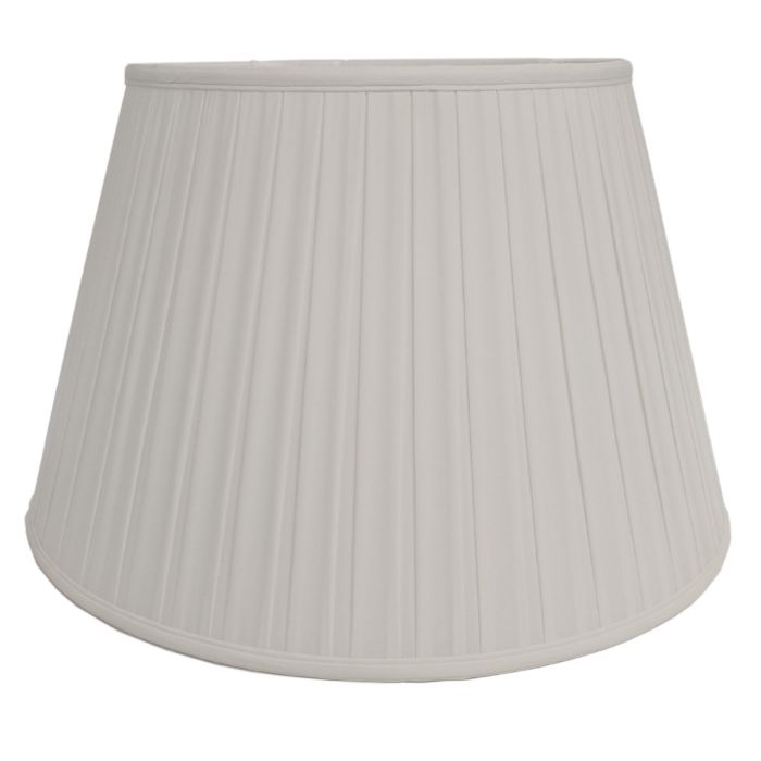 20" Cotton Box Pleat Ivory (51Cm)