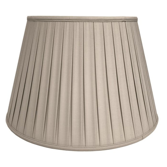 22" Cotton Box Pleat Oyster (56Cm)