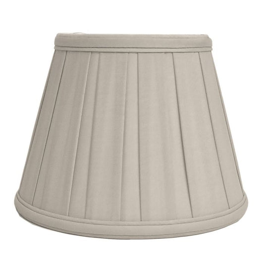 8" Cotton Box Pleat Oyster (20Cm)