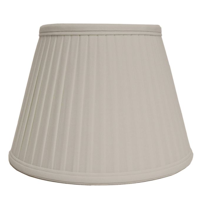 8" Cotton Fine/Pencil Pleat Oyster (20Cm)