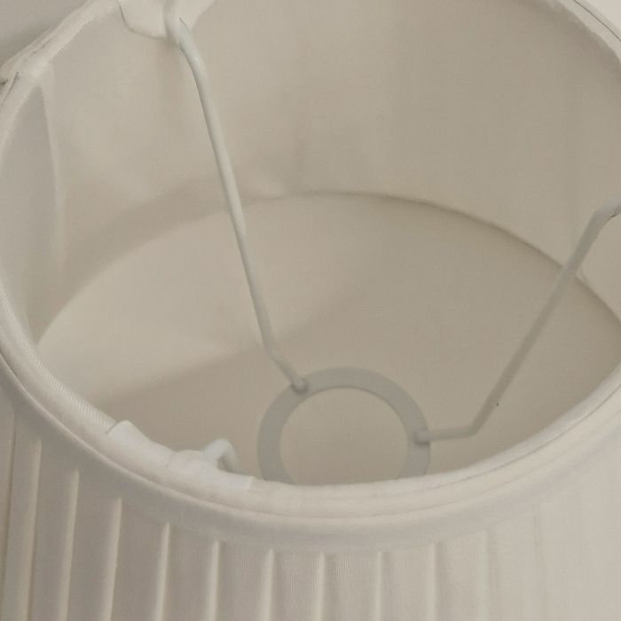 8" Cotton Fine/Pencil Pleat Oyster (20Cm)