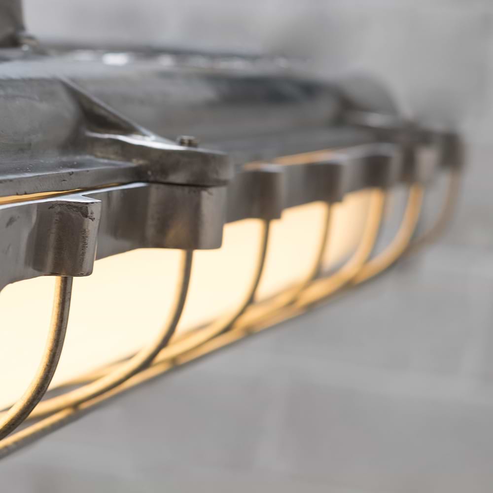 Soho Lighting Warwick Aluminum Industrial Strip Large Pendant Light - The Statement Collection