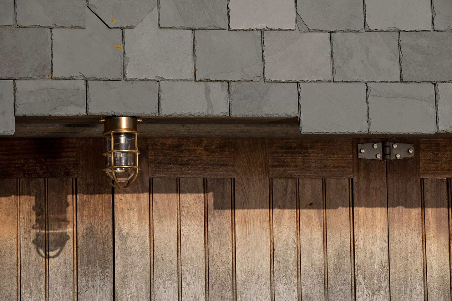 Soho Lighting Kemp Grid IP65 Outdoor & Bathroom Lacquered Solid Brass Ceiling Light