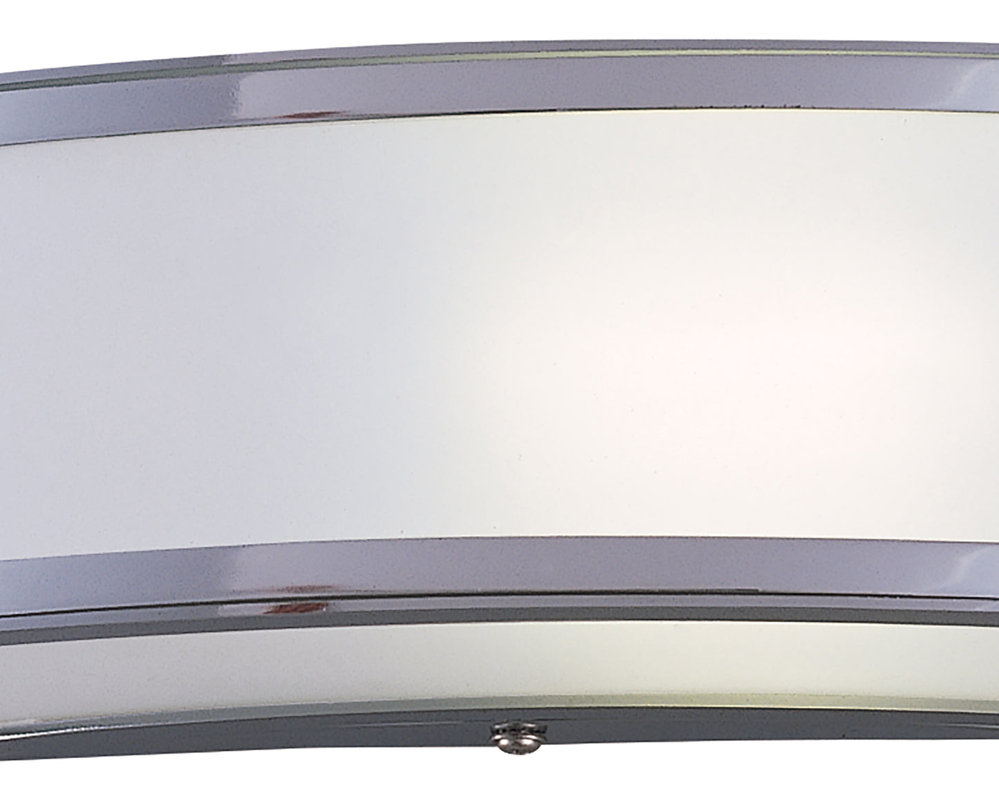 Duna GU10 Wall Lamp 1 Light L1/SGU10, Polished Chrome/White Acrylic, CFL Lamps INCLUDED by Mantra