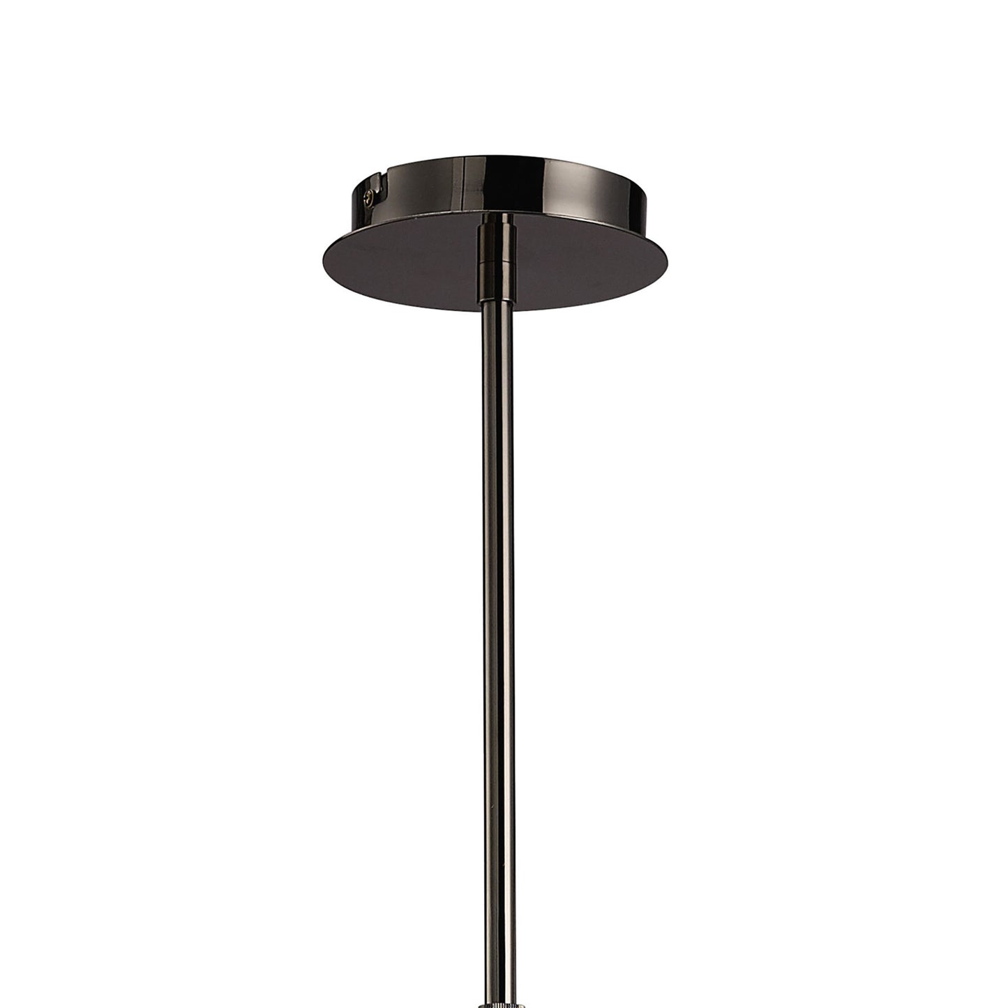 Eclipse Telescopic Convertible To Semi Flush 4 Light G9, Black Chrome by Mantra