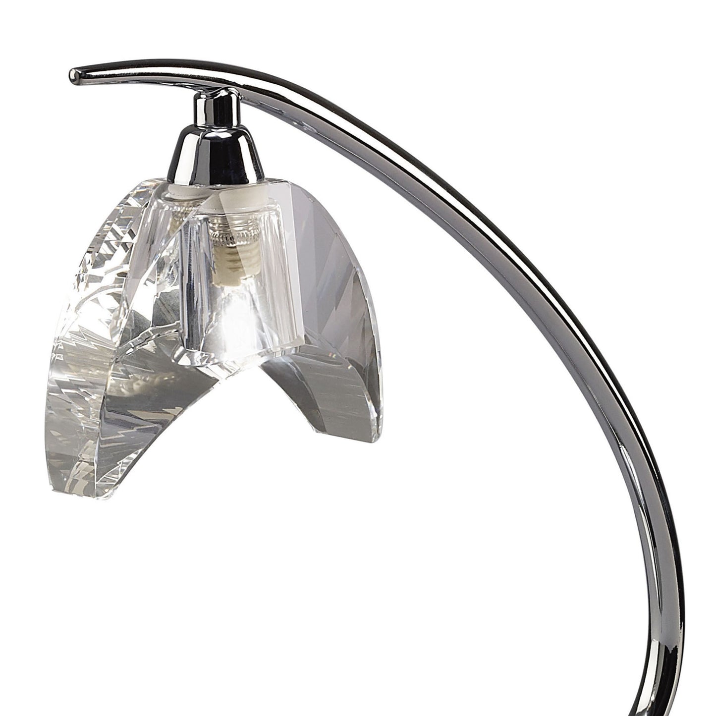 Eclipse Table Lamp 1 Light G9 Small, Polished Chrome by Mantra