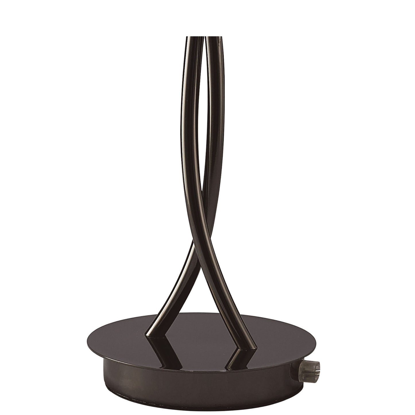 Eclipse Table Lamp 2 Light G9, Black Chrome by Mantra