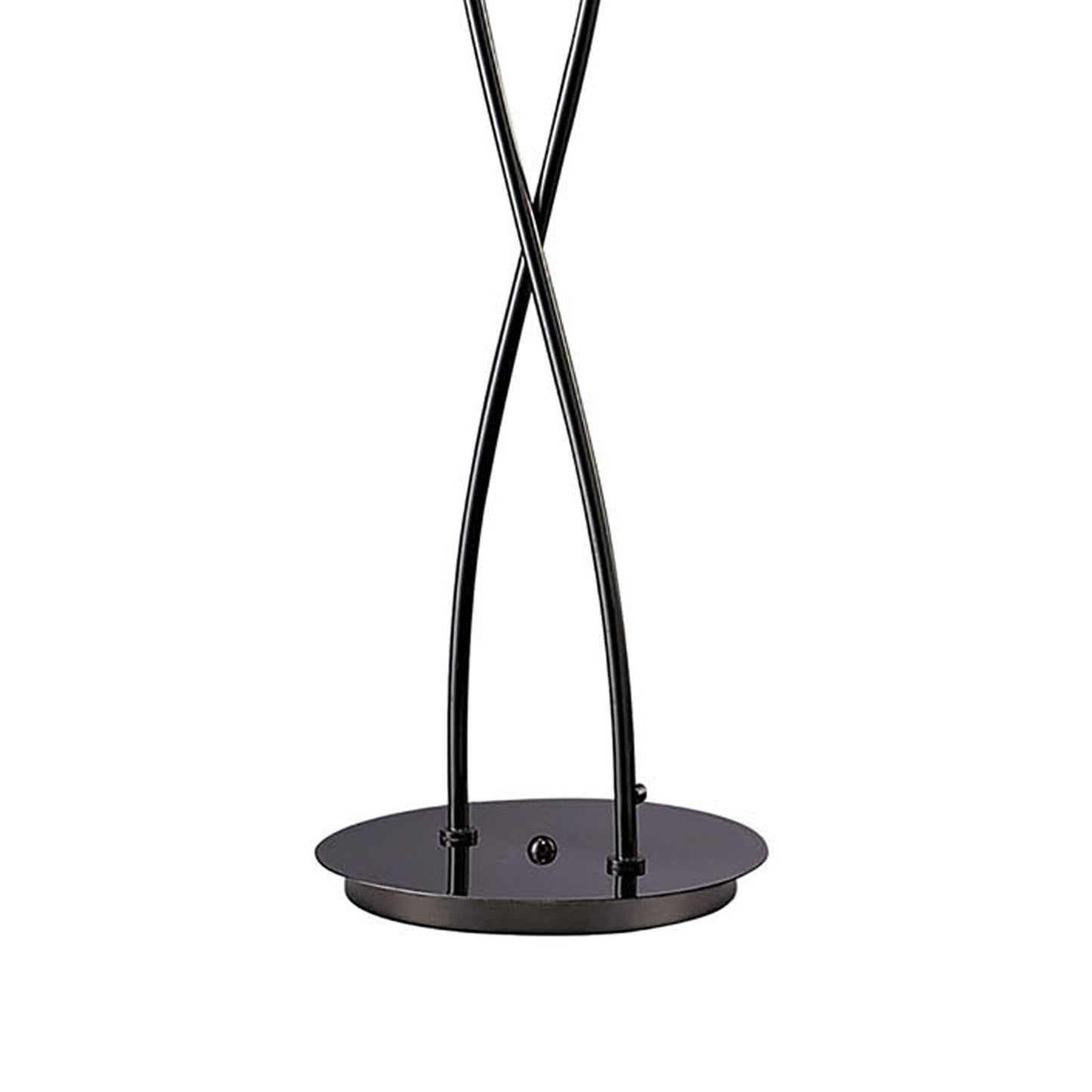 Eclipse Floor Lamp 2 Light G9, Black Chrome by Mantra