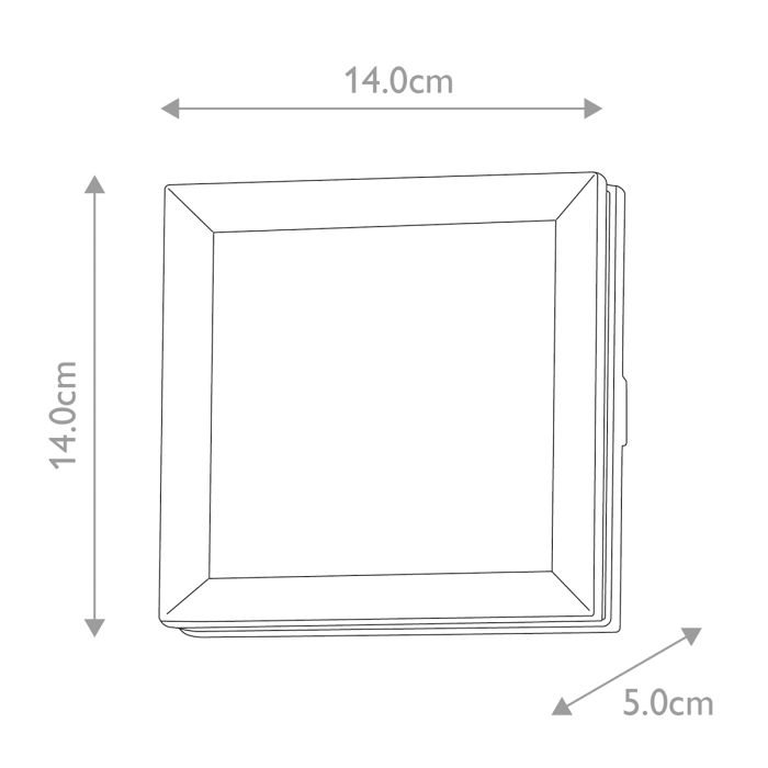 Egil 1 Light Outdoor Wall / Ceiling Lantern - Graphite