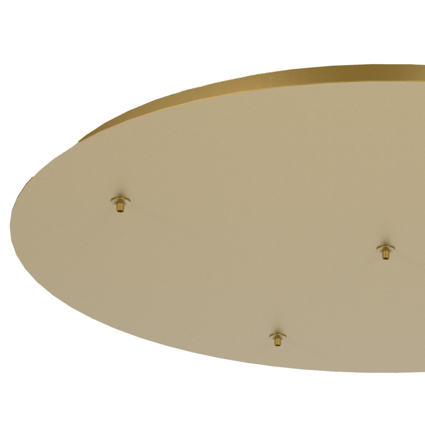 Elsa 5 Hole 600mm Round Canopy Kit, Gold by Mantra