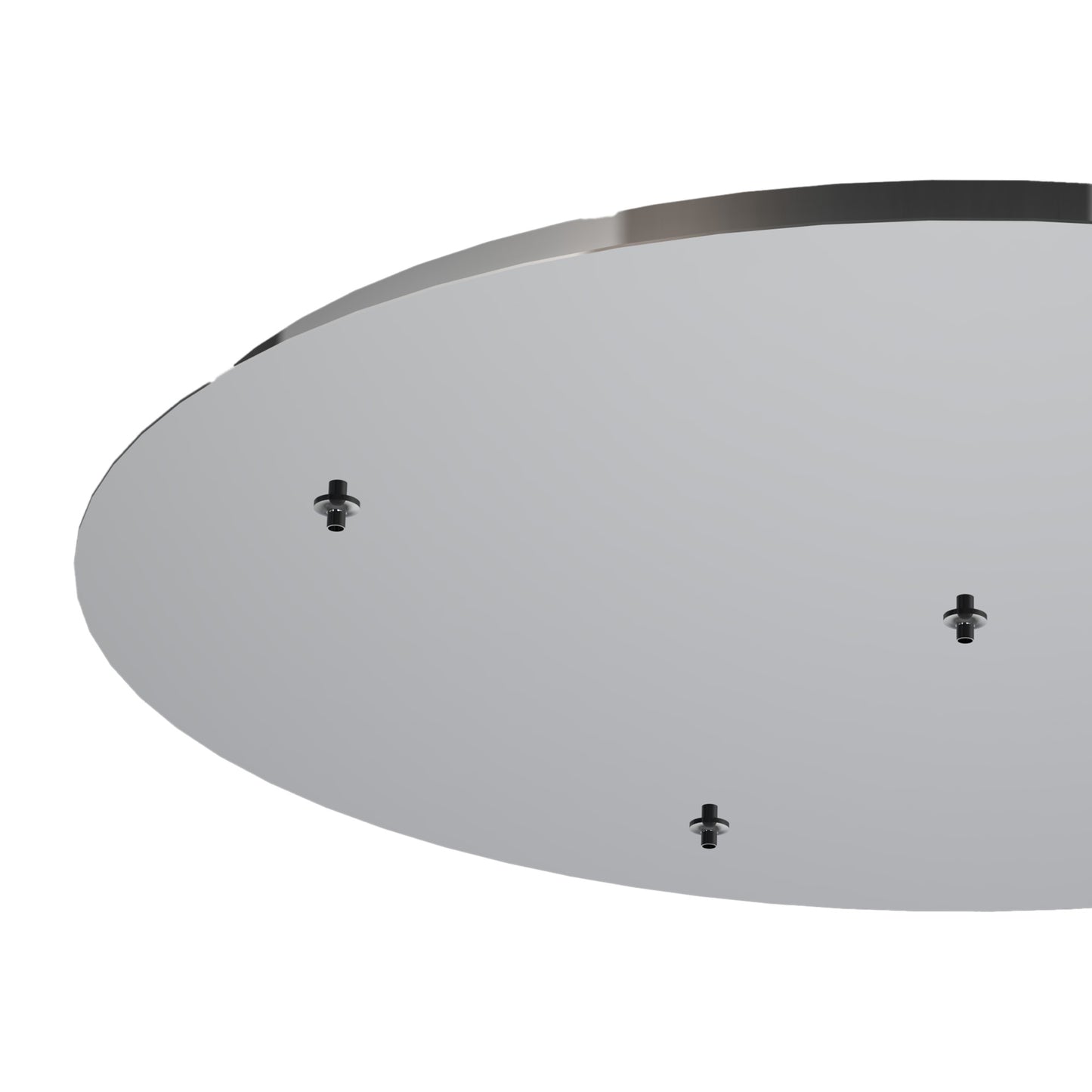 Elsa 5 Hole 600mm Round Canopy Kit, Chrome by Mantra