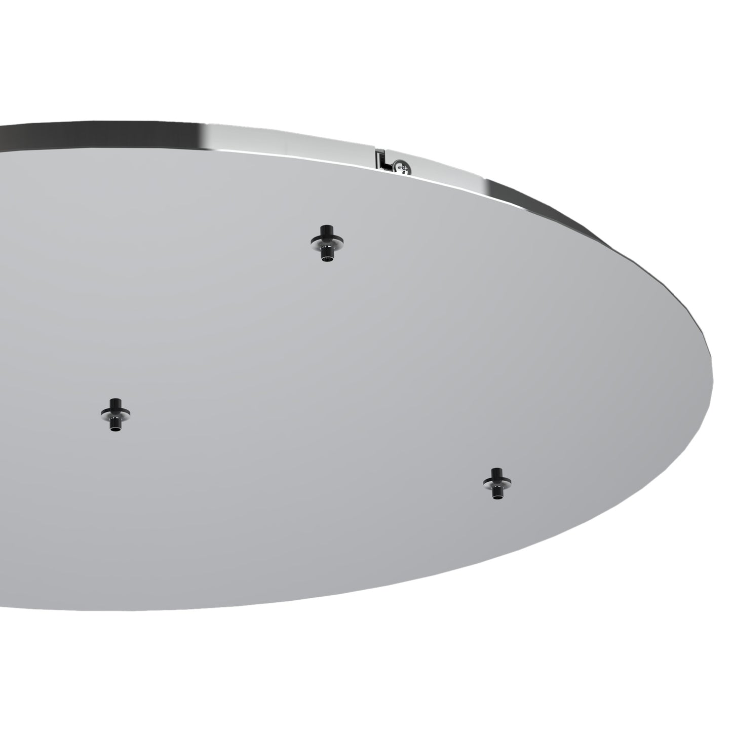 Elsa 5 Hole 600mm Round Canopy Kit, Chrome by Mantra