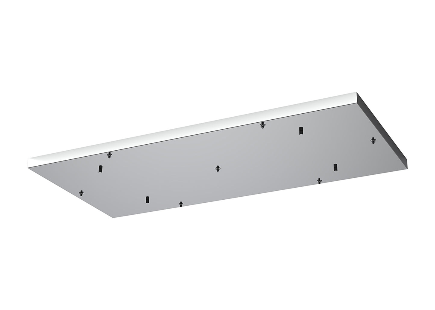 Elsa 7 Hole 940 x 460mm Rectangular Canopy Kit, Chrome by Mantra