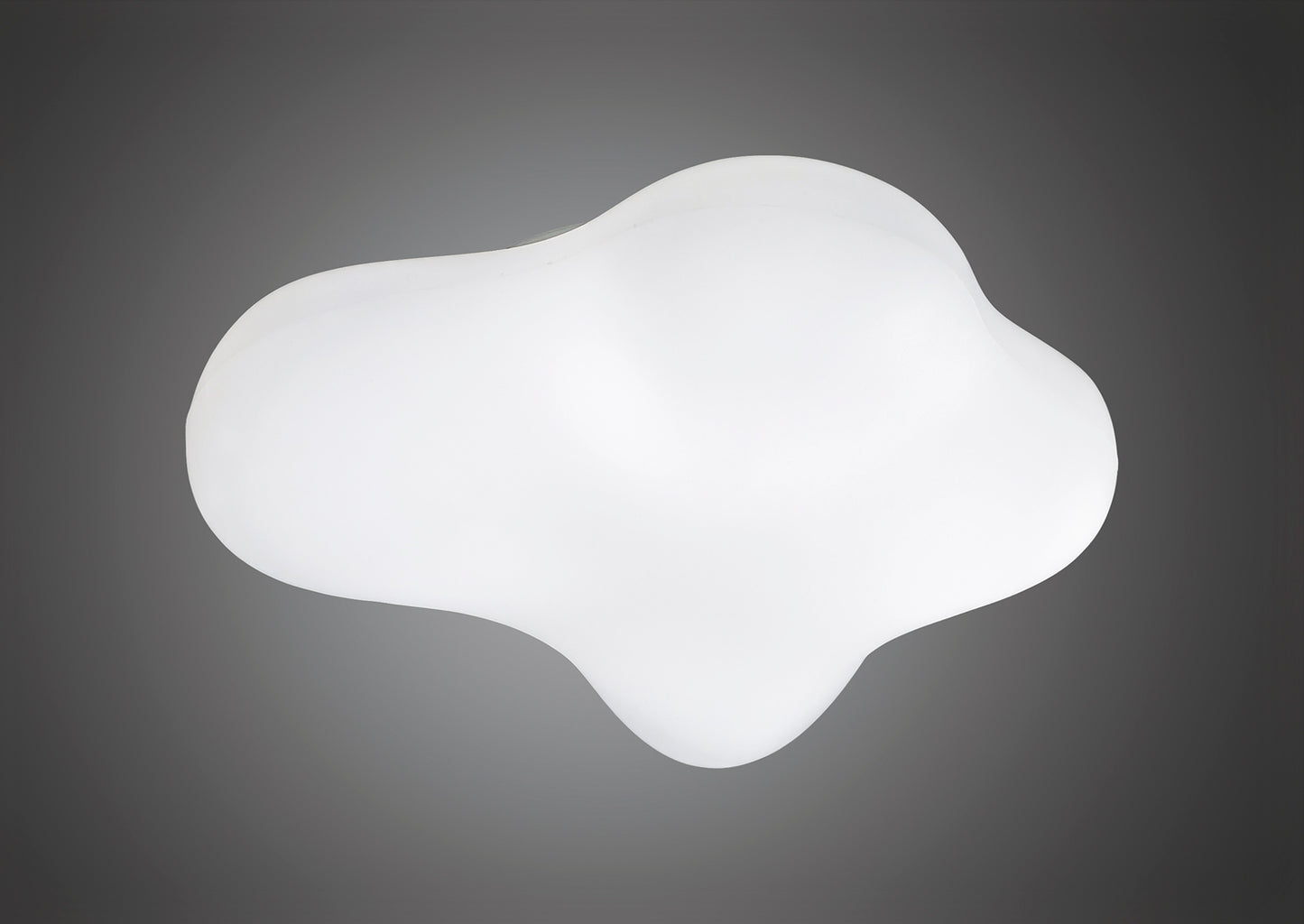 Eos Ceiling 4 Light E27 Outdoor IP44, Opal White by Mantra