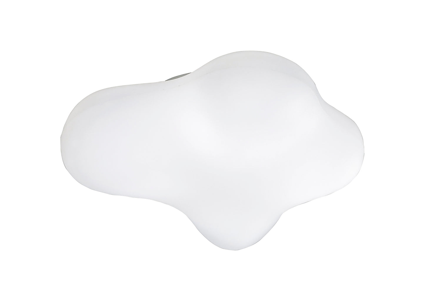 Eos Ceiling 4 Light E27 Outdoor IP44, Opal White by Mantra