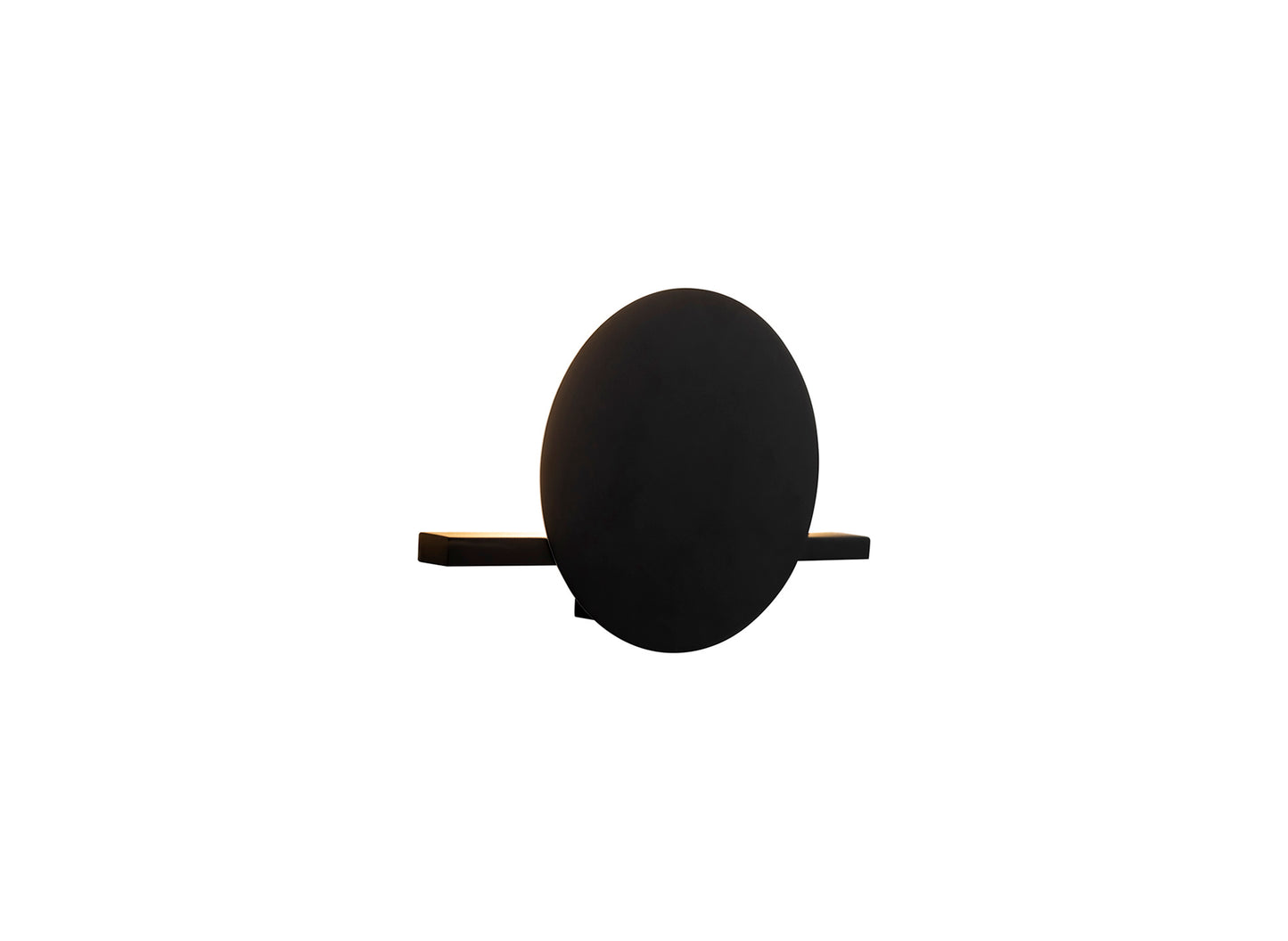 Eris 1 Light Wall Lamp, 8W LED, 3000K, 640lm, Black, 3yrs Warranty by Mantra