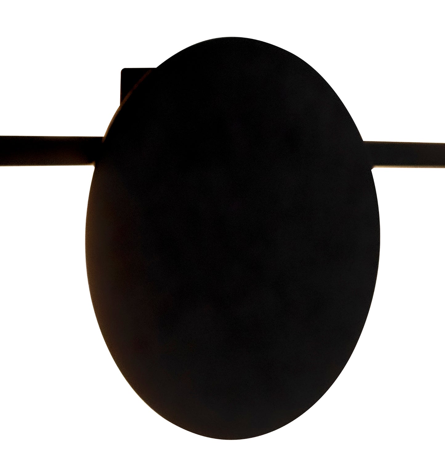 Eris 3 Light Wall Lamp, 24W LED, 3000K, 1920lm, Black, 3yrs Warranty by Mantra